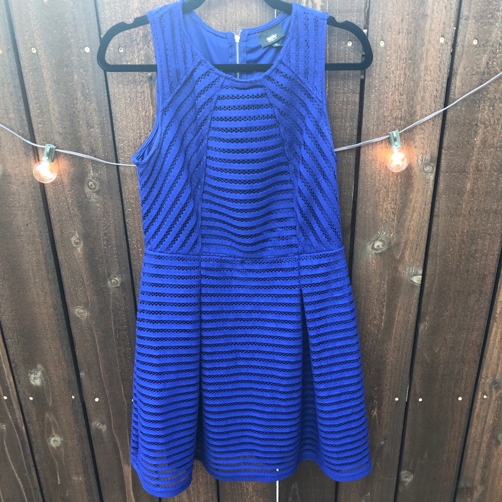 Royal Blue Cocktail Dress, TARGET, Size M